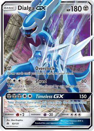 Dialga GX (82) Holofoil - Forbidden Light