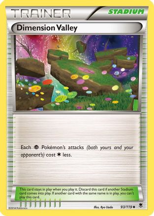 Dimension Valley (93) Reverse Holofoil - Phantom Forces
