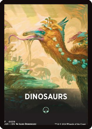 Dinosaurs (Front Card) (039) - Foundations Jumpstart