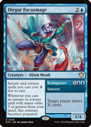 Dirgur Focusmage (018) - Commander: Secrets of Strixhaven