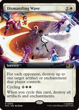 Dismantling Wave (Extended Art) (300) - Commander: Marvel Super Heroes