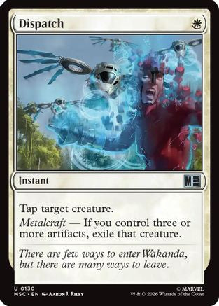 Dispatch (130) Surge Foil - Commander: Marvel Super Heroes