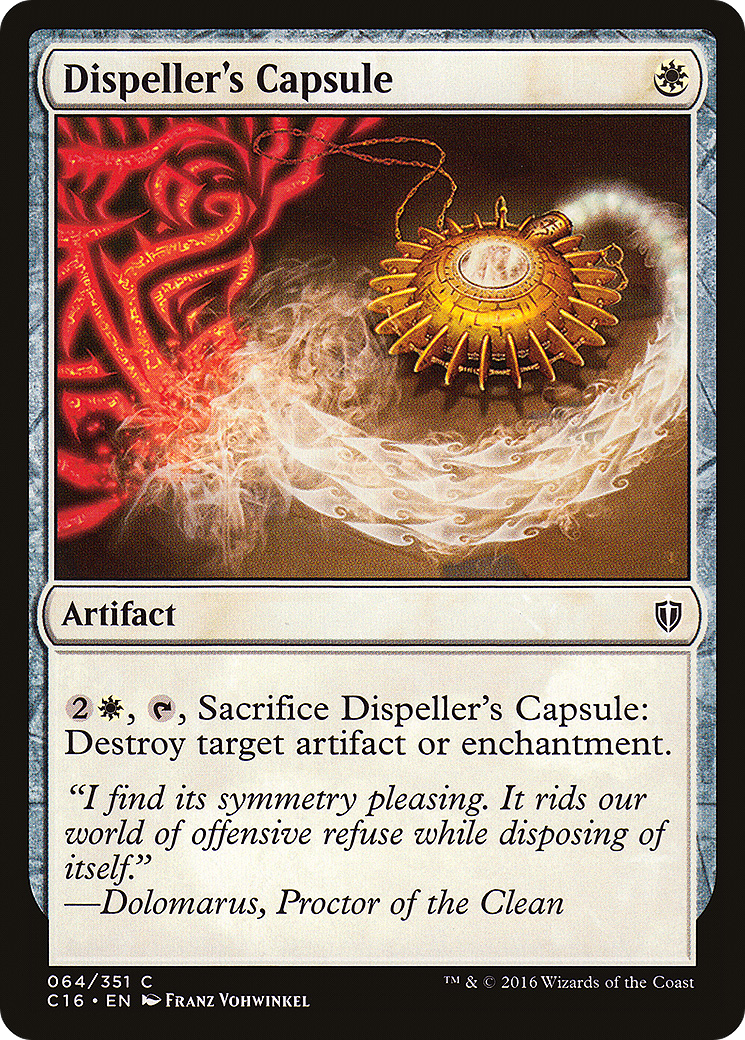 Dispeller's Capsule (064) - Commander 2016