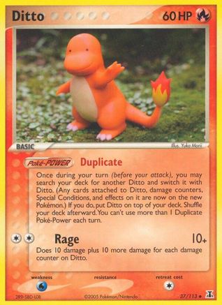 Ditto (Charmander) (37) - Delta Species