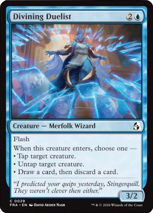 Divining Duelist (029) Foil - Reality Fracture