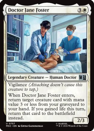 Doctor Jane Foster (757) - Commander: Marvel Super Heroes
