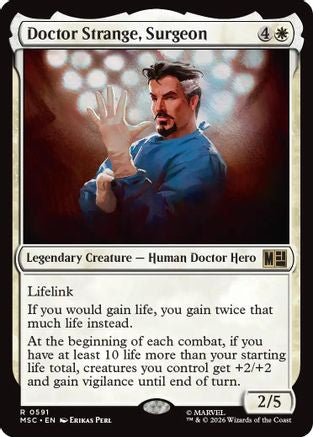 Doctor Strange, Surgeon (591) - Commander: Marvel Super Heroes