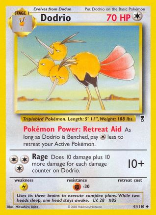 Dodrio (41) - Legendary Collection