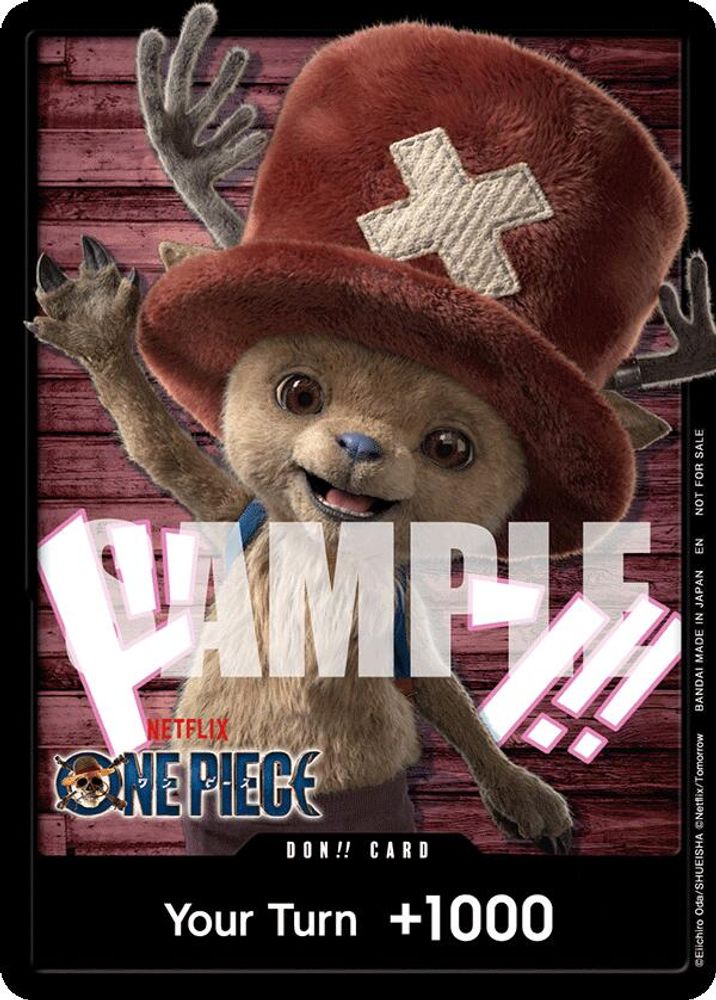 DON!! Card (Netflix Tony Tony.Chopper) - One Piece Promotion Cards
