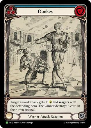 Donkey (FAB484) Rainbow Foil - Flesh and Blood: Promo Cards