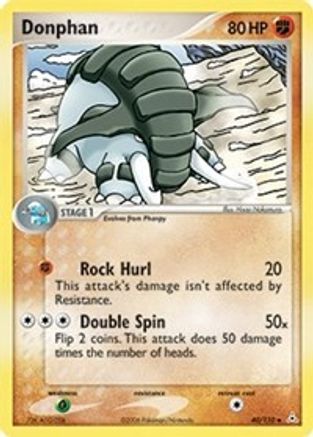 Donphan (40) Reverse Holofoil - Holon Phantoms