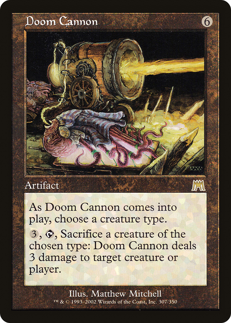 Doom Cannon (307) Foil - Onslaught