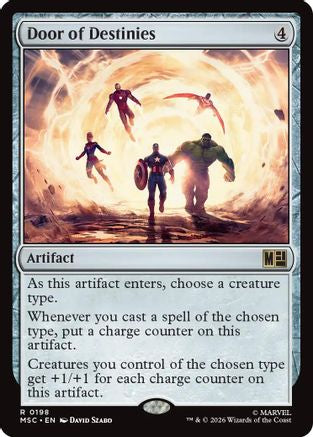 Door of Destinies (198) Surge Foil - Commander: Marvel Super Heroes