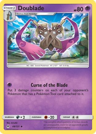 Doublade (48) Reverse Holofoil - Forbidden Light