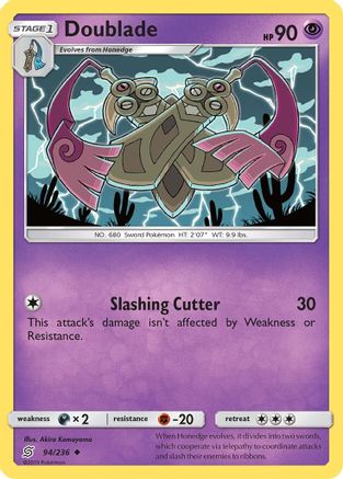 Doublade (94) Reverse Holofoil - Unified Minds