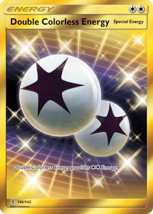 Double Colorless Energy (Gold) (166) Holofoil - Guardians Rising