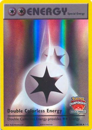 Double Colorless Energy (North America Championships) (90) Holofoil - League & Championship Cards