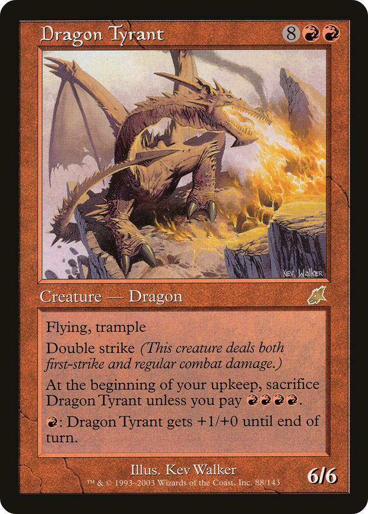 Dragon Tyrant (088) Foil - Scourge