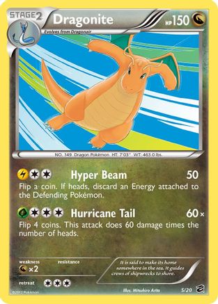 Dragonite (Blister Exclusive) (5) Holofoil - Dragon Vault