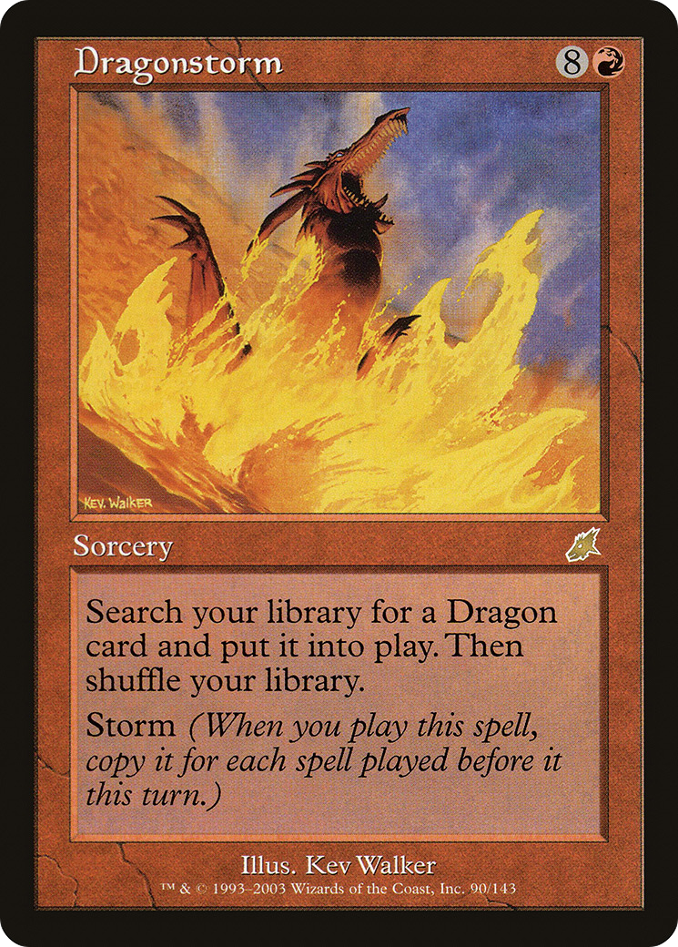 Dragonstorm (090) Foil - Scourge
