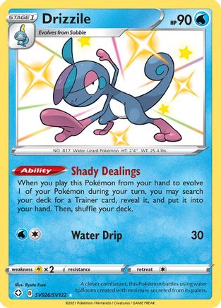 Drizzile (SV026) (Shiny Vault) Holofoil - Shining Fates