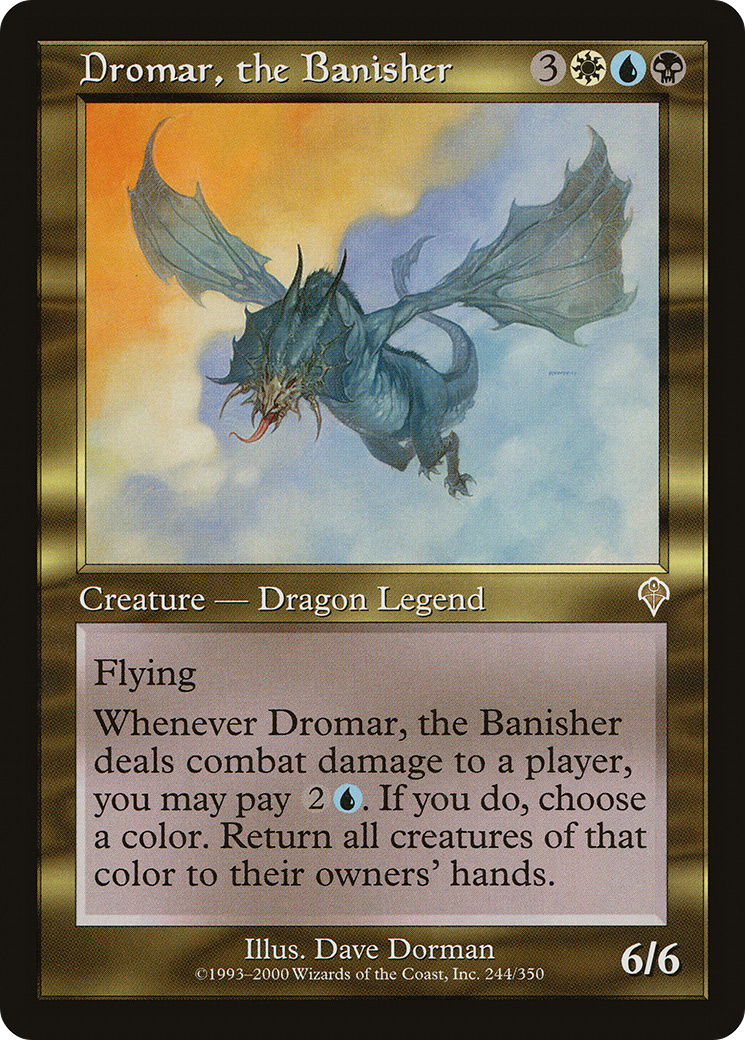 Dromar, the Banisher (244) Foil - Invasion