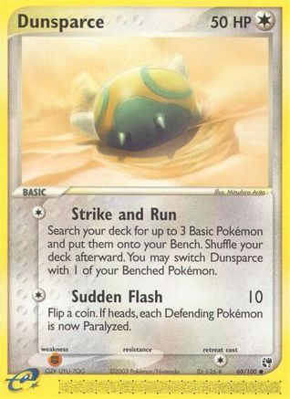 Dunsparce (60) Reverse Holofoil - Sandstorm