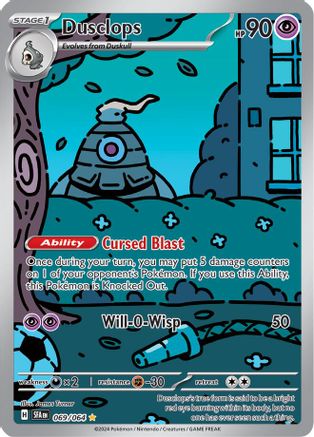 Dusclops (69) Holofoil - Shrouded Fable