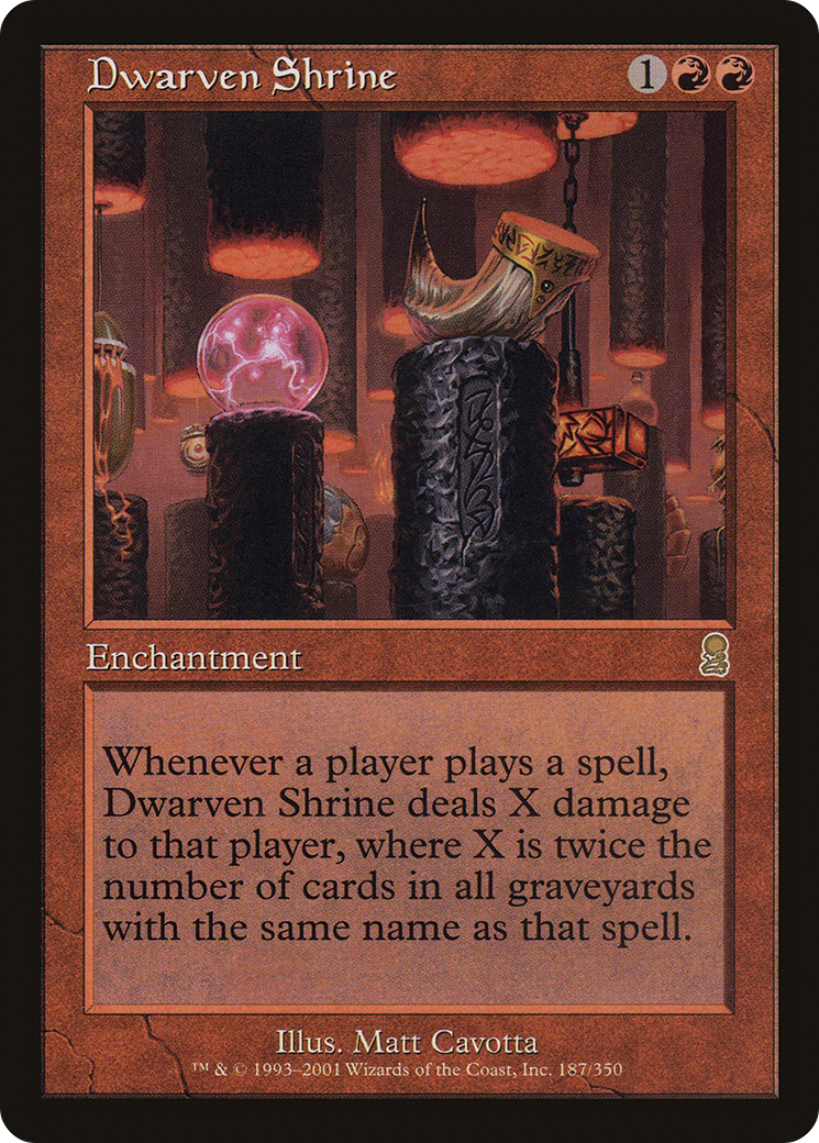 Dwarven Shrine (187) Foil - Odyssey