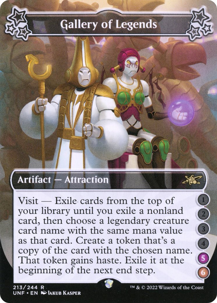 Gallery of Legends (213b) Foil - Unfinity