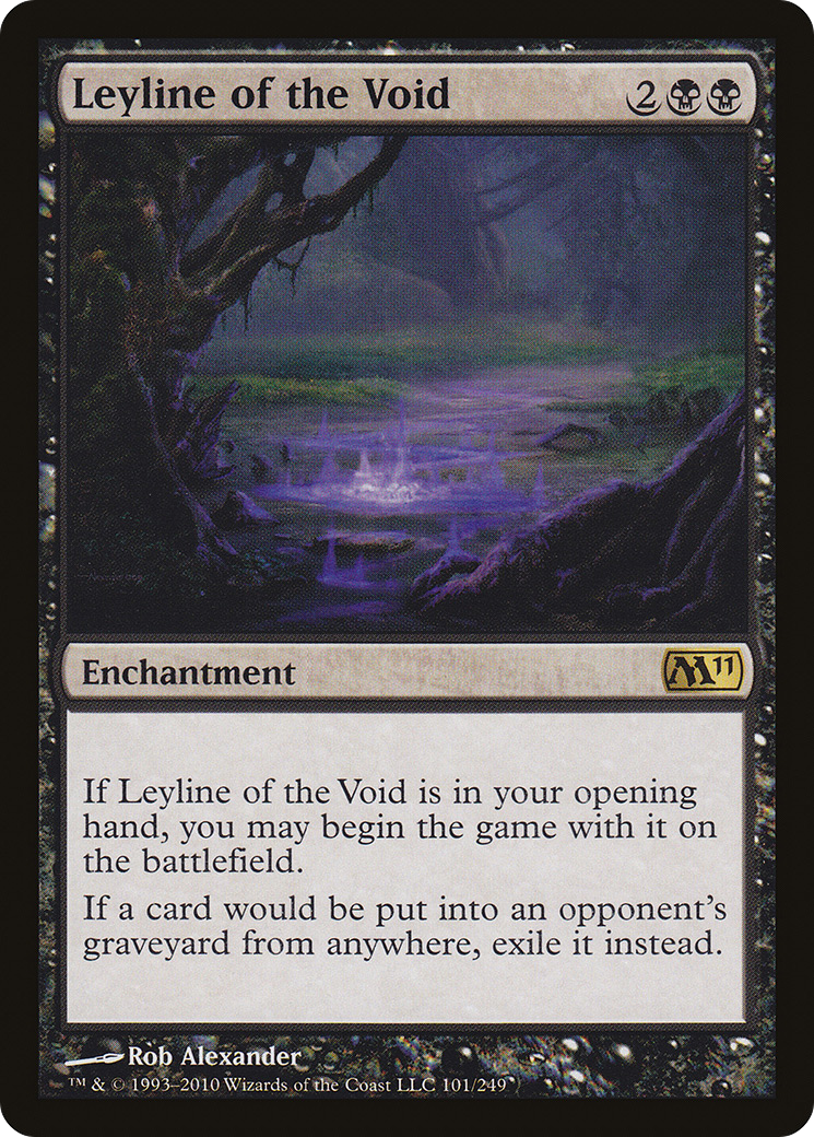 Leyline of the Void (101) Foil - Magic 2011