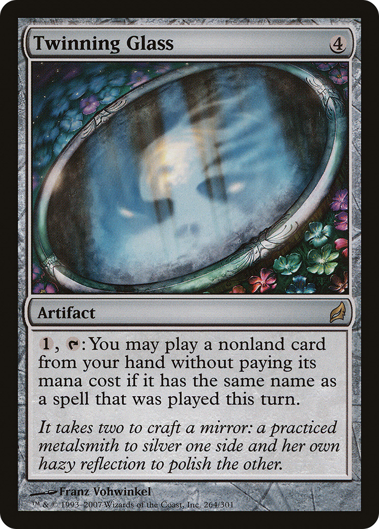 Twinning Glass (264) Foil - Lorwyn