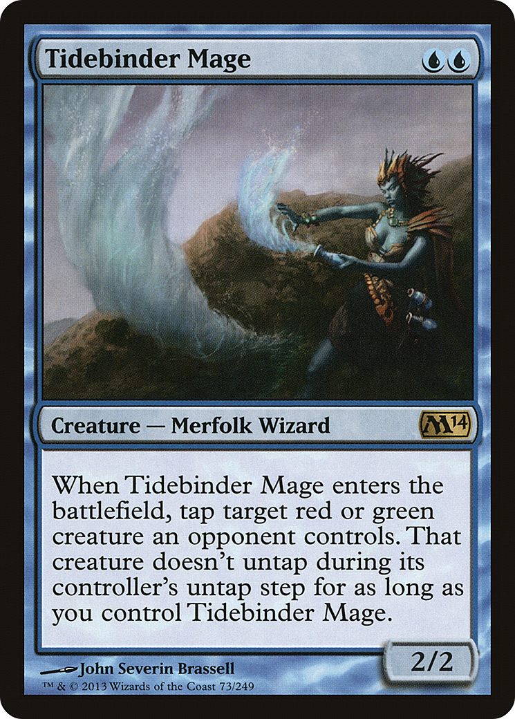 Tidebinder Mage (073) Foil - Magic 2014