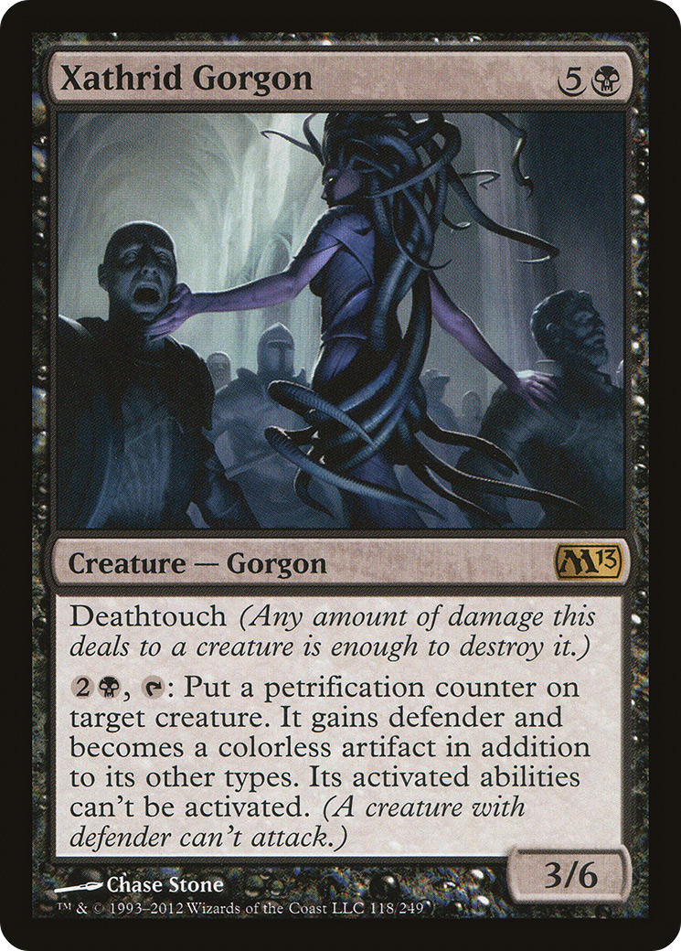 Xathrid Gorgon (118) Foil - Magic 2013