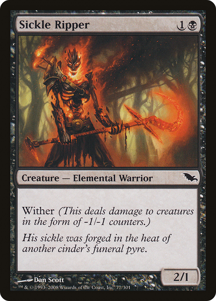 Sickle Ripper (077) Foil - Shadowmoor