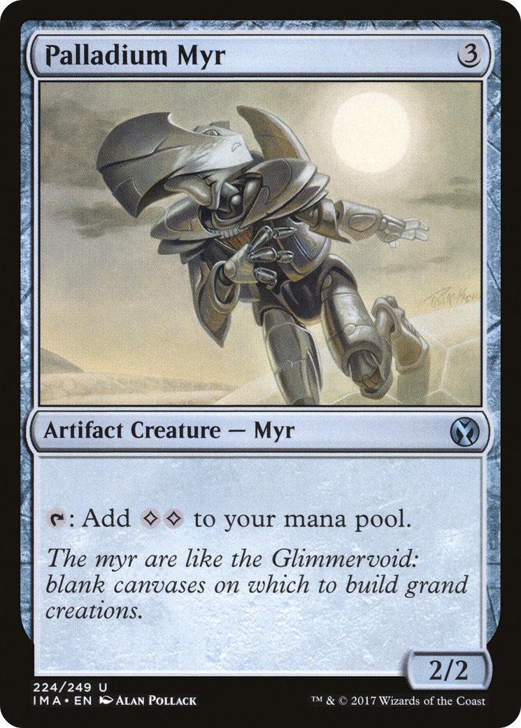 Palladium Myr (224) Foil - Iconic Masters