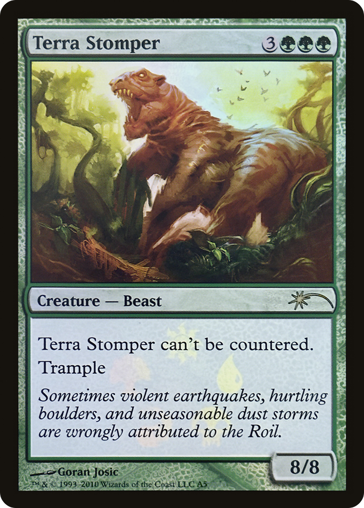 Terra Stomper (0A5) Foil - Zendikar Promos