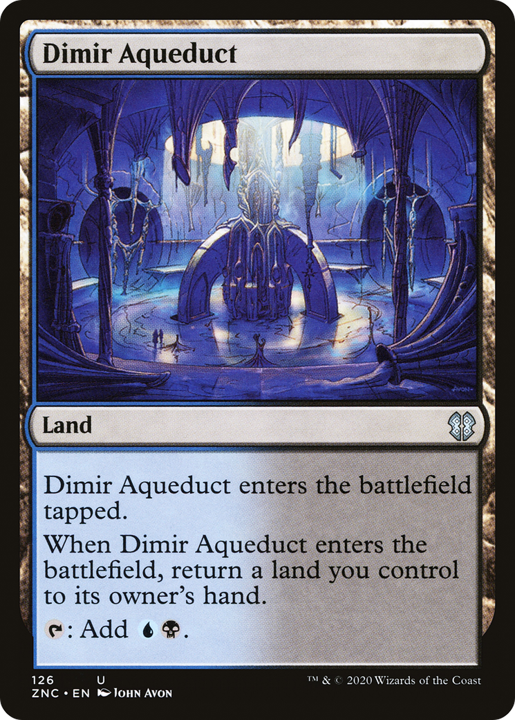 Dimir Aqueduct (126) - Zendikar Rising Commander