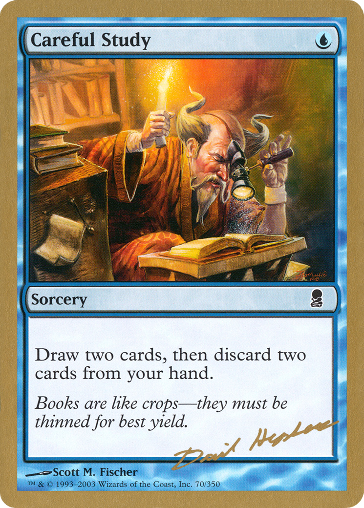 Careful Study (dh70) - World Championship Decks 2003