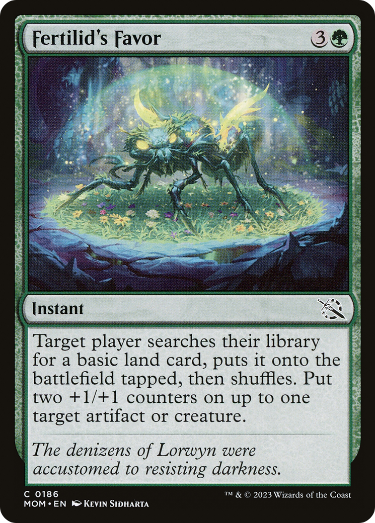 Fertilid's Favor (186) Foil - March of the Machine