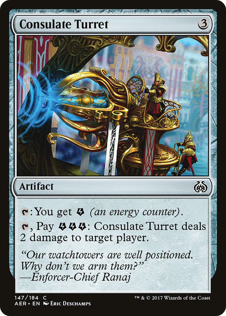 Consulate Turret (147) - Aether Revolt