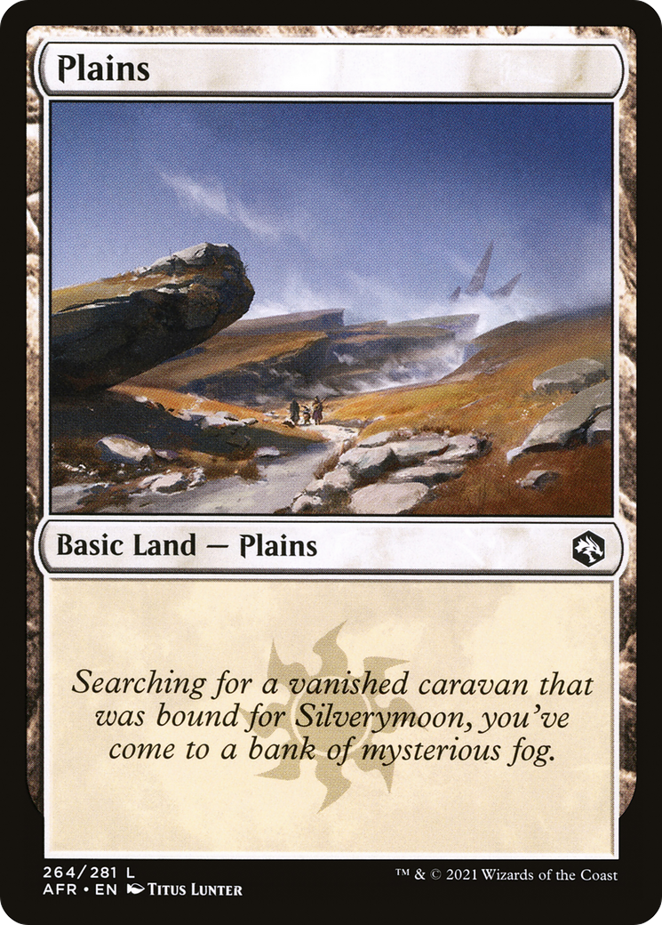 Plains (264) Foil - Adventures in the Forgotten Realms