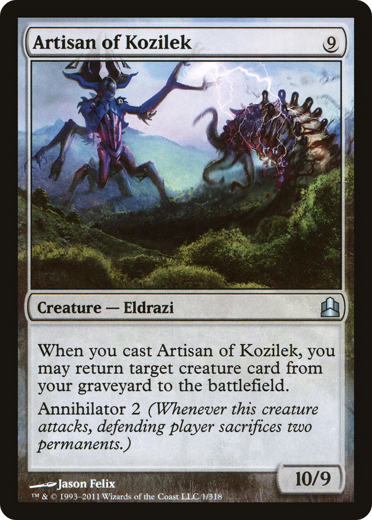 Artisan of Kozilek (001) - Commander 2011