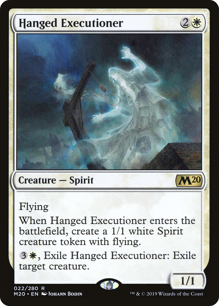 Hanged Executioner (022) Foil - Core Set 2020
