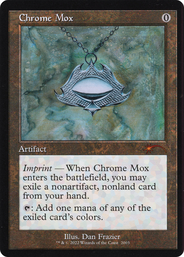 Chrome Mox (Retro) (2003) Foil - Secret Lair Countdown Kit