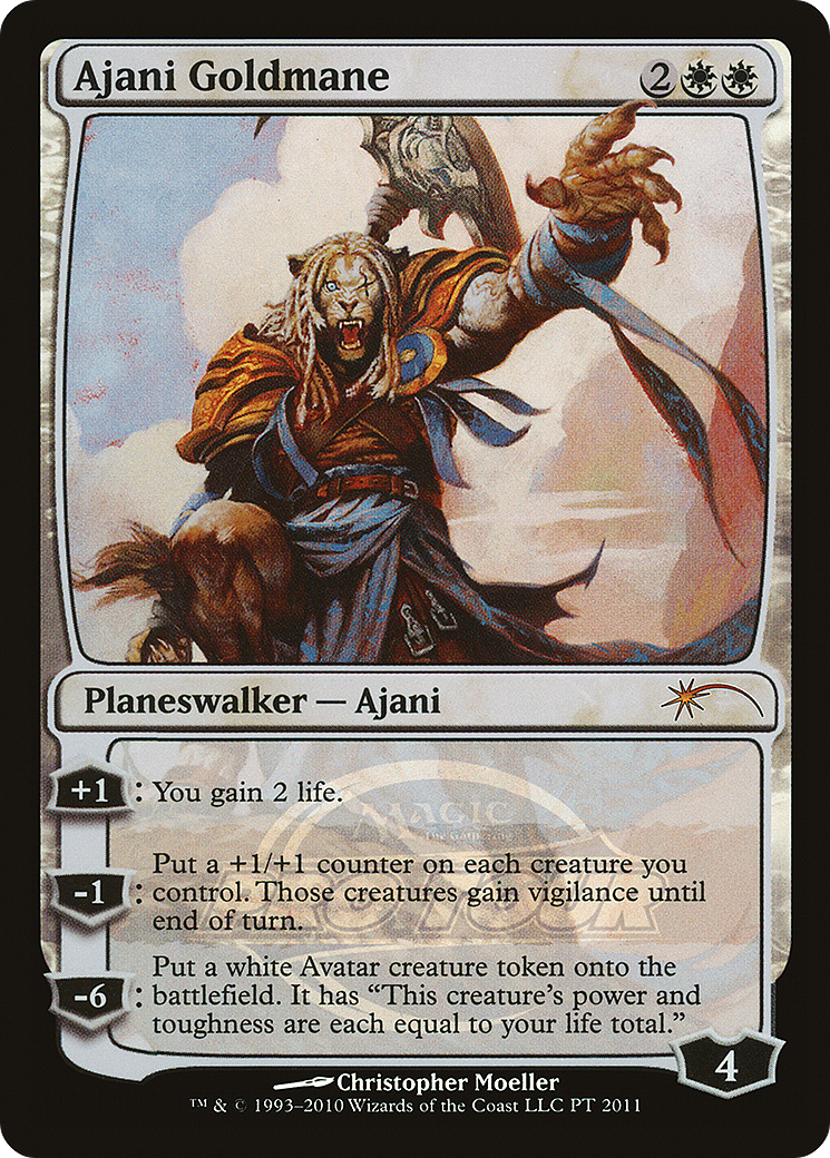 Ajani Goldmane (2011 Pro Tour) (PT 2011) Foil - Pro Tour Promos
