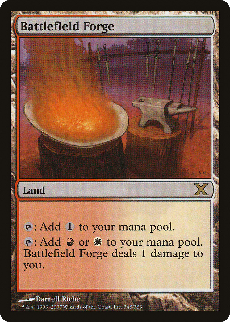 Battlefield Forge (348) Foil - Tenth Edition