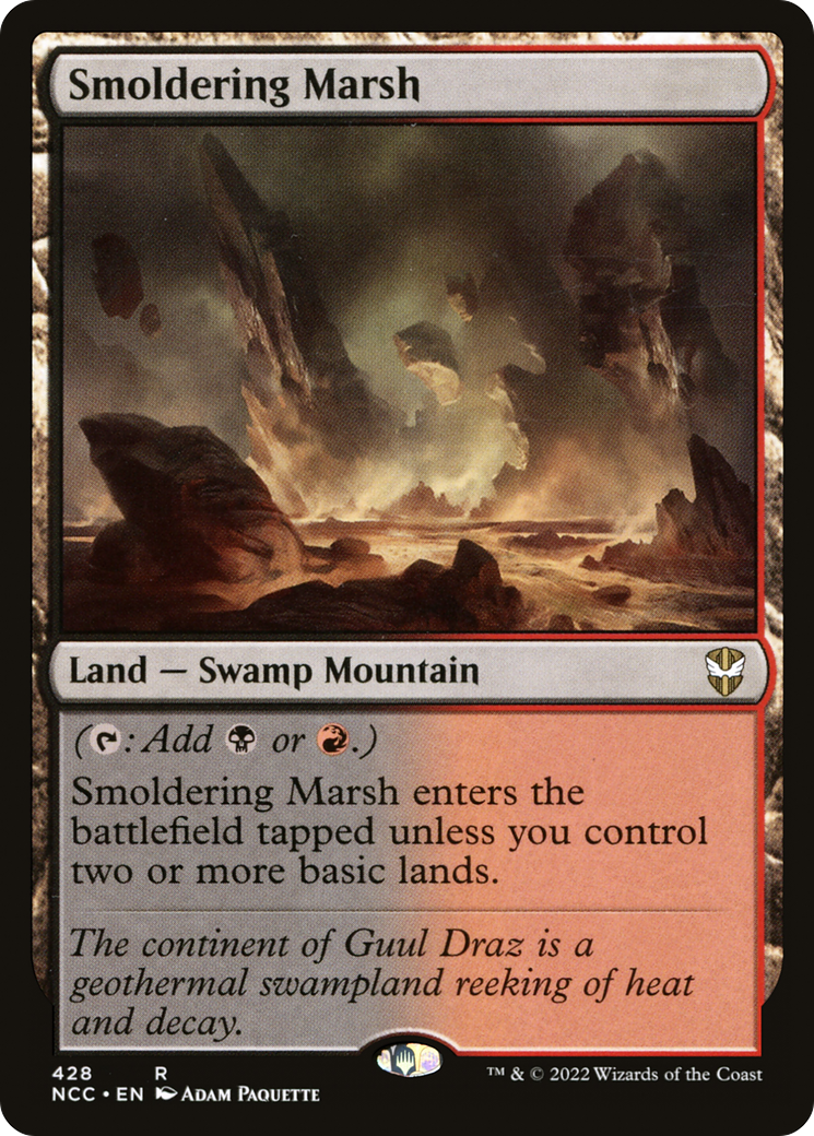 Smoldering Marsh (428) - New Capenna Commander