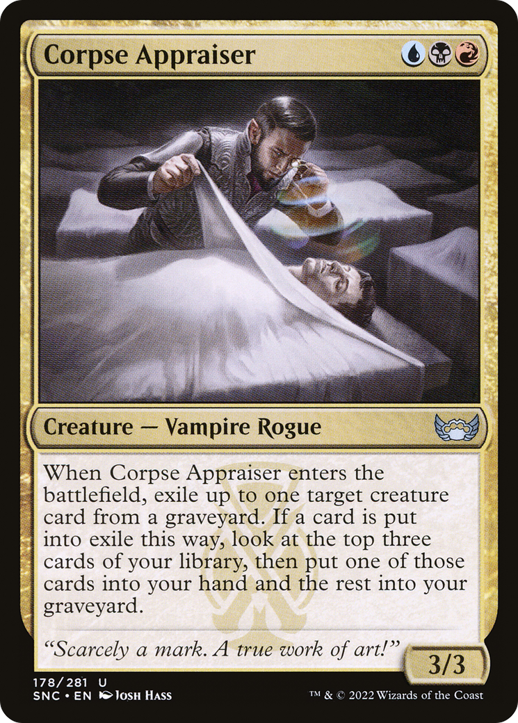 Corpse Appraiser (178) Foil - Streets of New Capenna