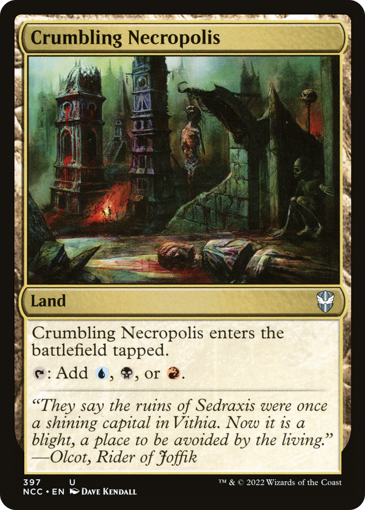 Crumbling Necropolis (397) - New Capenna Commander